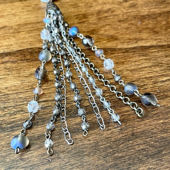 Julio Designs Polka Necklace | Handmade | Long Necklace | Layering Necklace - Picture 10 of 10